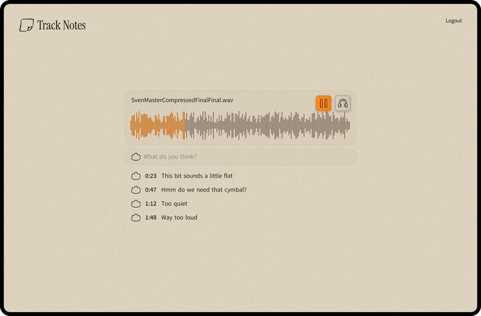 TrackNotes